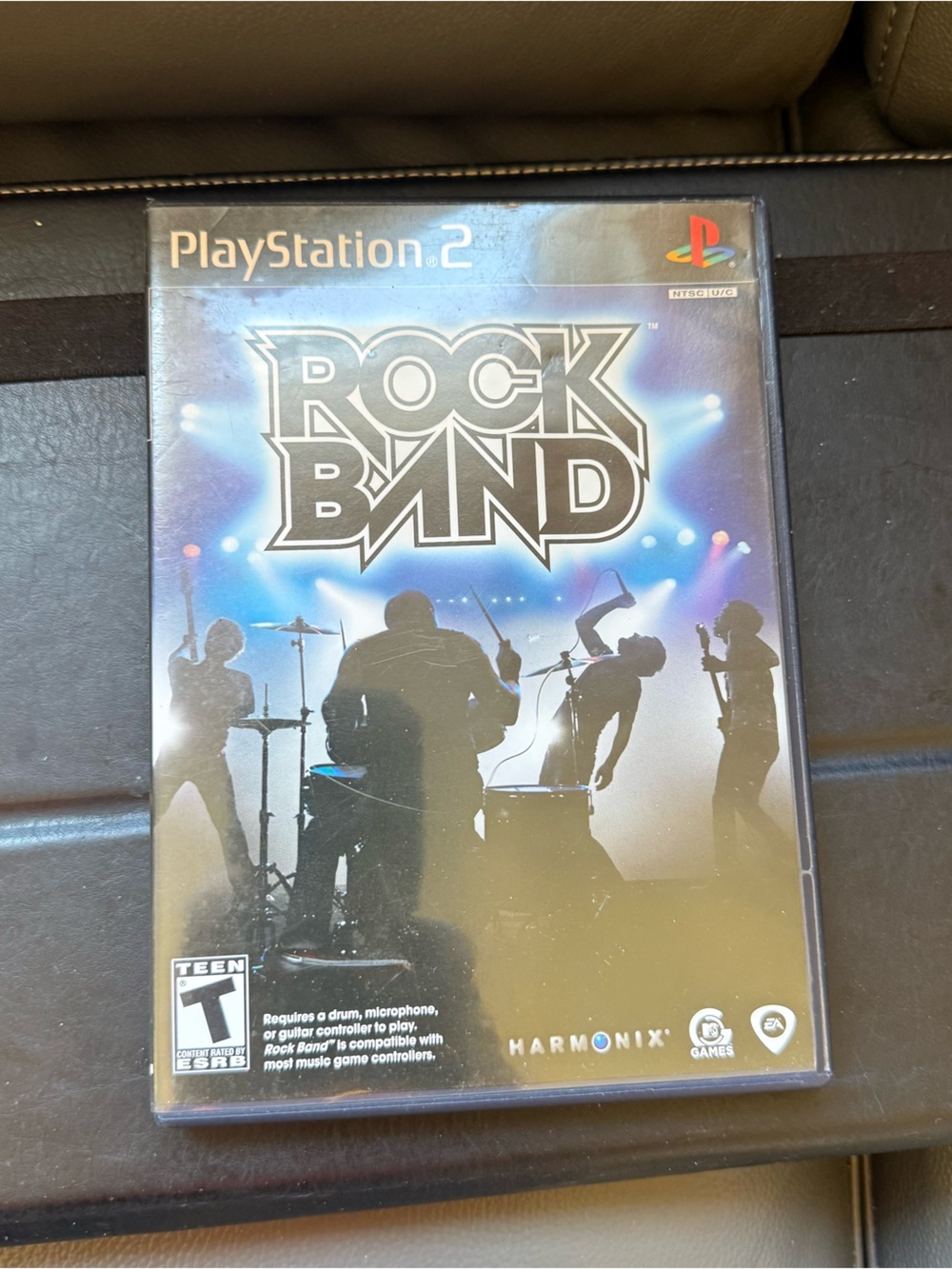 Sony PlayStation 2 Rock Band - Black & Blue Cover Art